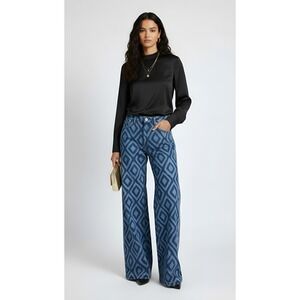 Adidas Women's Farm Denim TP Pants IW0794  Size 23" Rare XXS | Premium Cotton